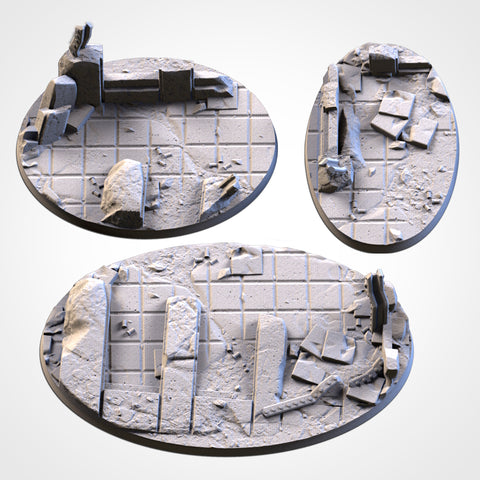 City Ruins Topper oval 60mm