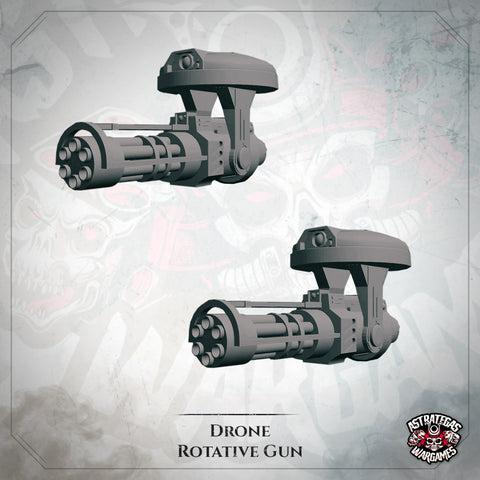 Rotating Gun Drone