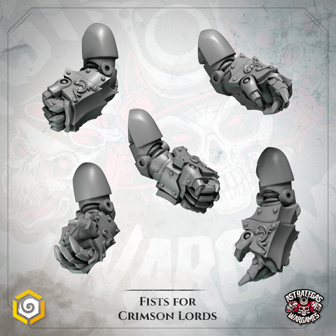 Crimson Lords Power Fists A