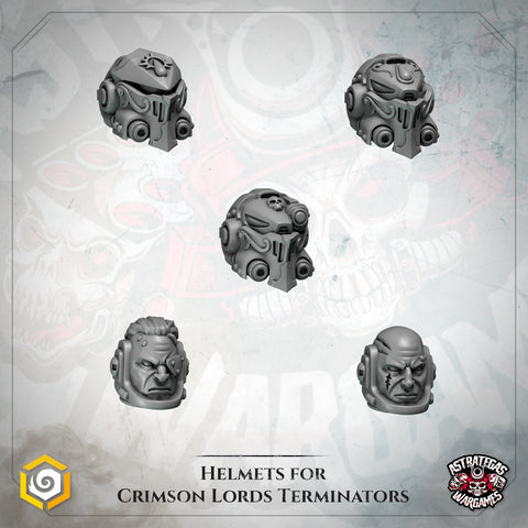 Cabezas Terminator Crimson Lords