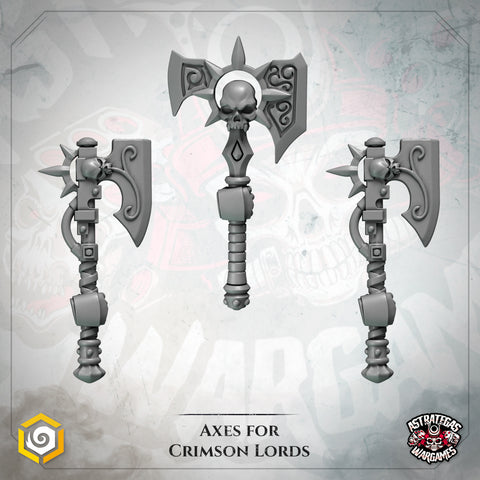 Crimson Lords Axes B