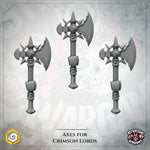 Crimson Lords Axes C