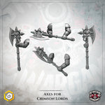 Crimson Lords Axes D