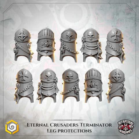 Crimson Lords Leg Guards