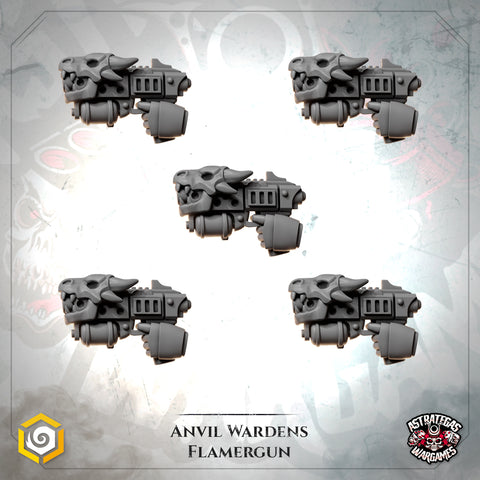 Pistola lanzallamas Anvil Wardens A
