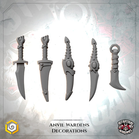 Anvil Wardens Belt Ornaments
