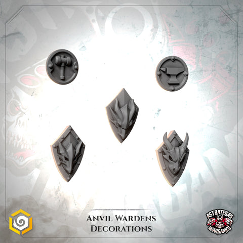 Anvil Wardens Chest Ornaments