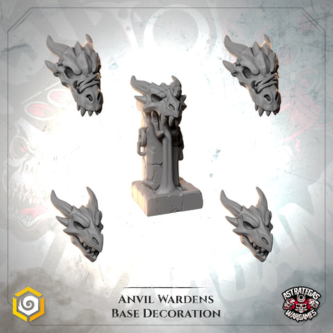 Decoración peanas Anvil Wardens C