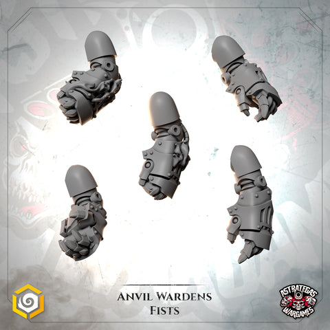 Puños de combate Anvil Wardens