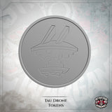 Tau Empire drone pack tokens