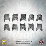 Protecciones piernas Crimson Lords