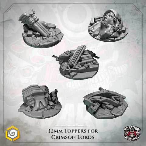 Pack Crimson Lord Topper 32mm B