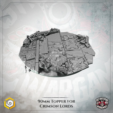 Crimson Lords Topper 90mm