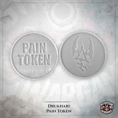 Tokens poder del dolor Drukhari