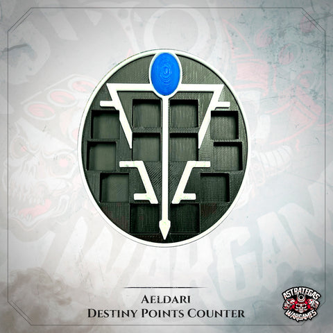 Consola dados del destino Aeldari