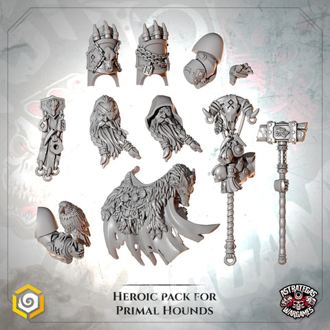 Pack conversión personaje exterminador Primal Hounds A