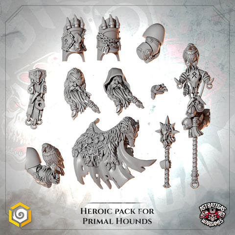 Pack conversión personaje exterminador Primal Hounds B